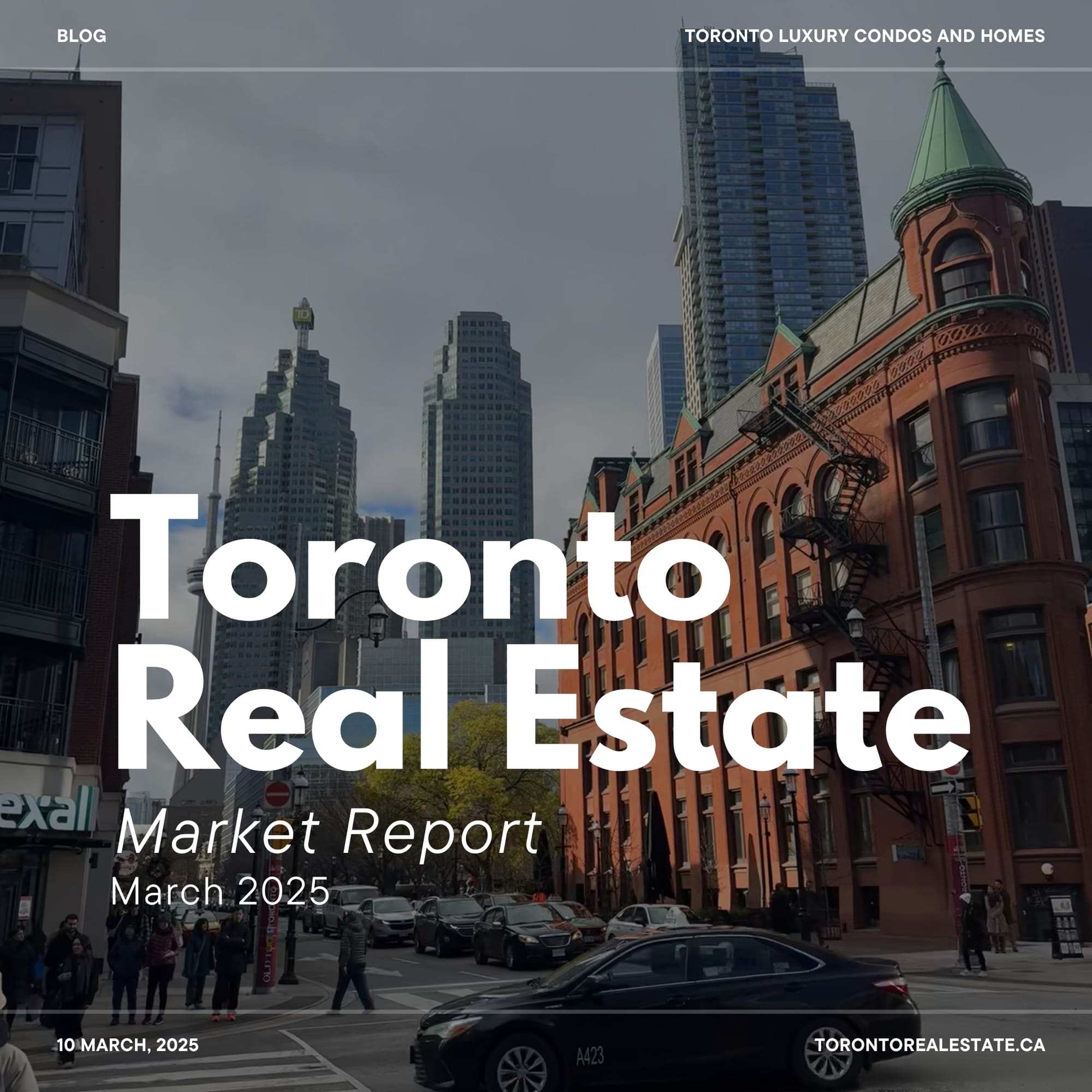 Toronto Real Estate Market Report ~ March 2025 | Affordability Improves Amid Economic Caution