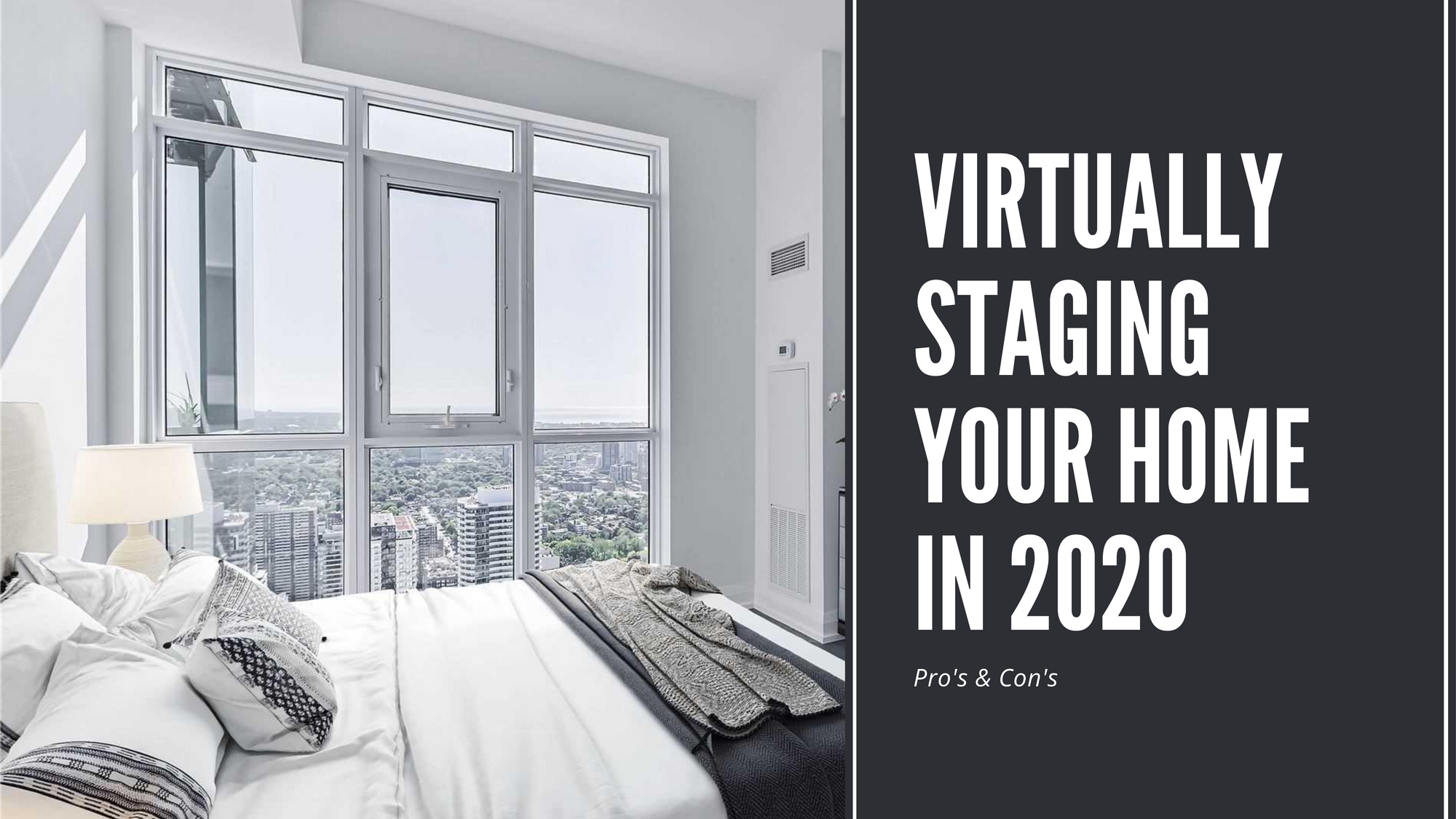 Virtually staging your home in 2020| Pro's & Con's