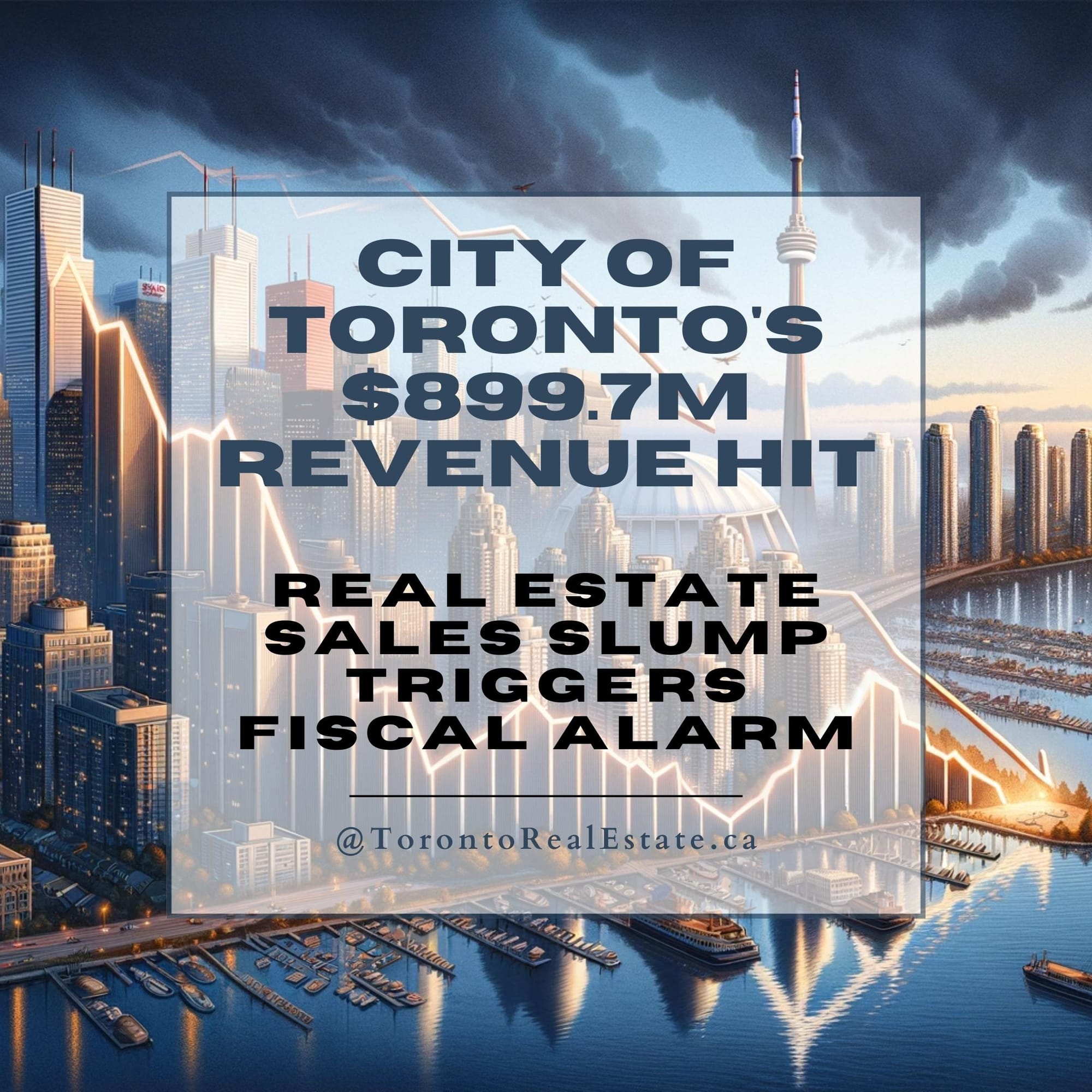 City of Toronto's $899.7M Revenue Hit | Real Estate Sales Slump Triggers Fiscal Alarm
