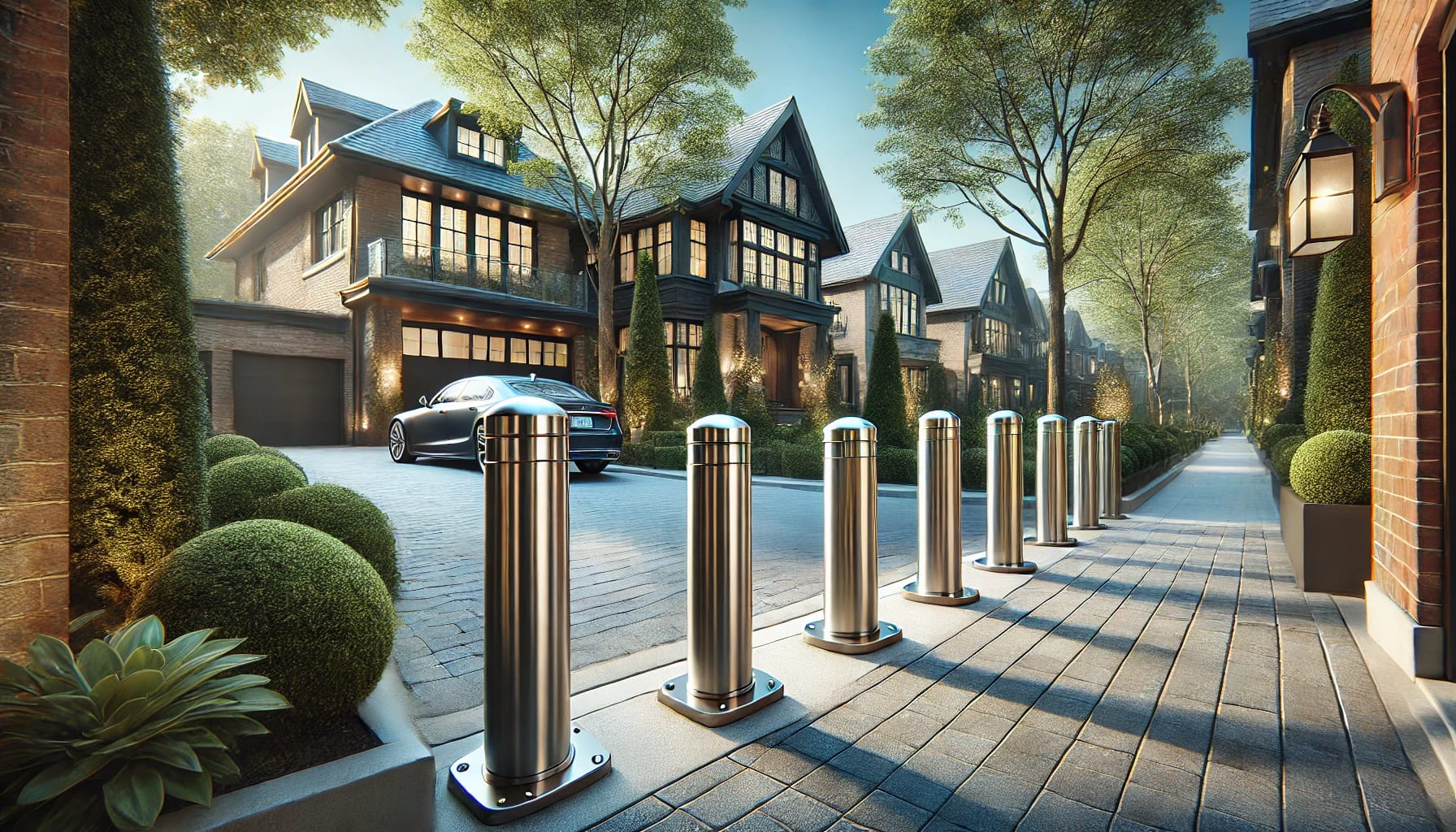 Driveway Security Bollards in Toronto's Wealthiest Neighbourhoods