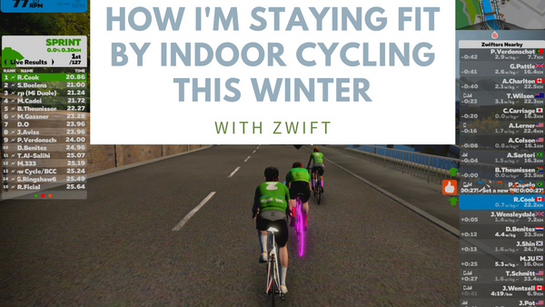 How I'm staying fit by indoor cycling this winter with Zwift