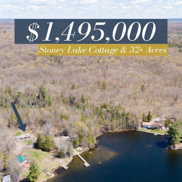 SOLD | 276 Fire Route #4 | Stoney Lake Cottage & 32+ Acres of Forested Property