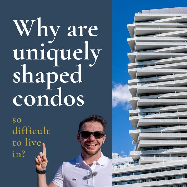 Why are uniquely shaped condos so difficult to live in?