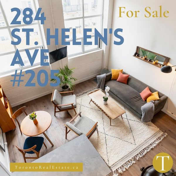 284 St. Helen's Ave #205 | SOLD! | Toronto Condo Loft Tour