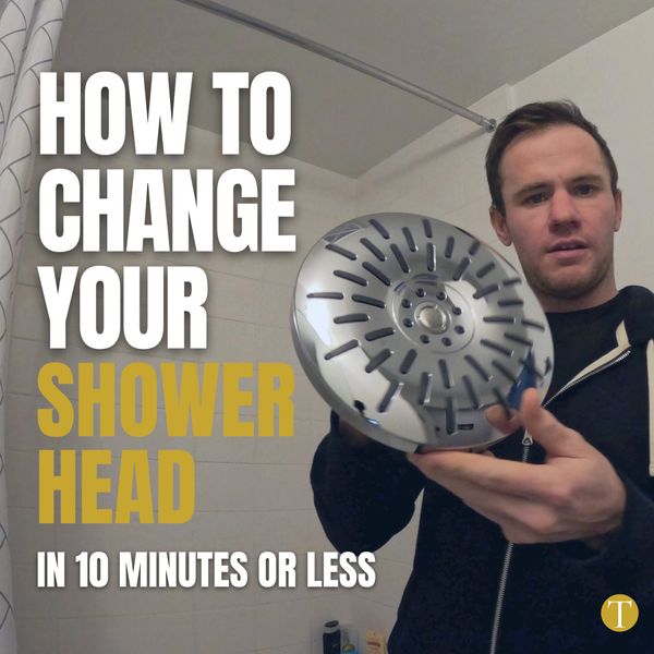 How to replace your shower head in 10 minutes